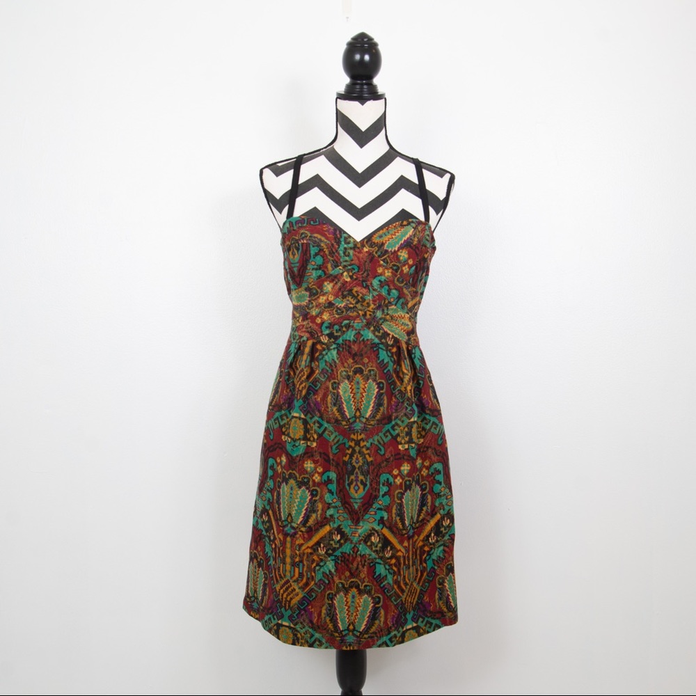 NANETTE LEPORE SILK KHARMA DRESS - Picture 7 of 9
